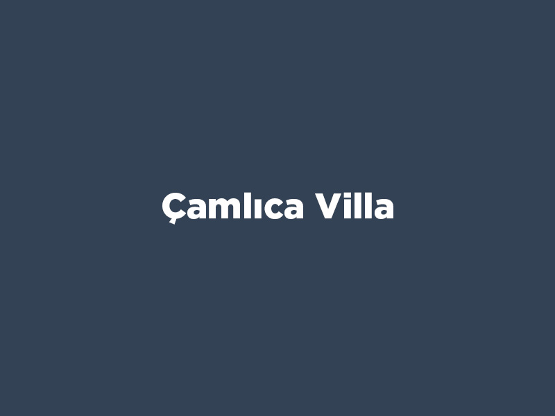 Çamlıca Villa - 1